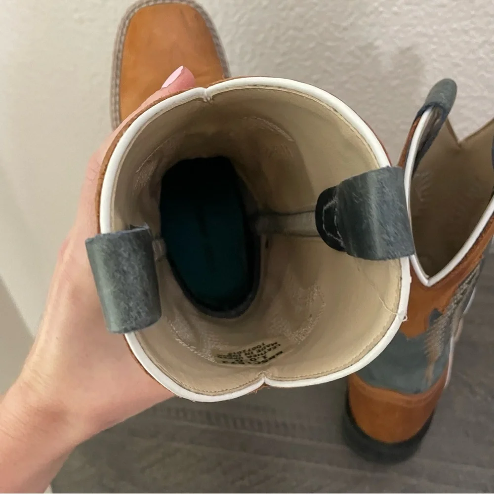Cody James Leather Cowboy Boots